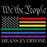 Usa Lgbt Equality We The People Means Everyone Womens Tank Top