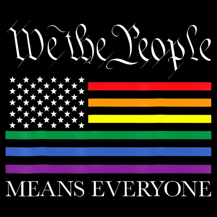 Usa Lgbt Equality We The People Means Everyone Womens Tank Top