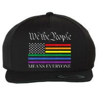 Usa Lgbt Equality We The People Means Everyone Wool Snapback Cap