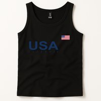 Usa Lacrosse Flag Gift Tank Top