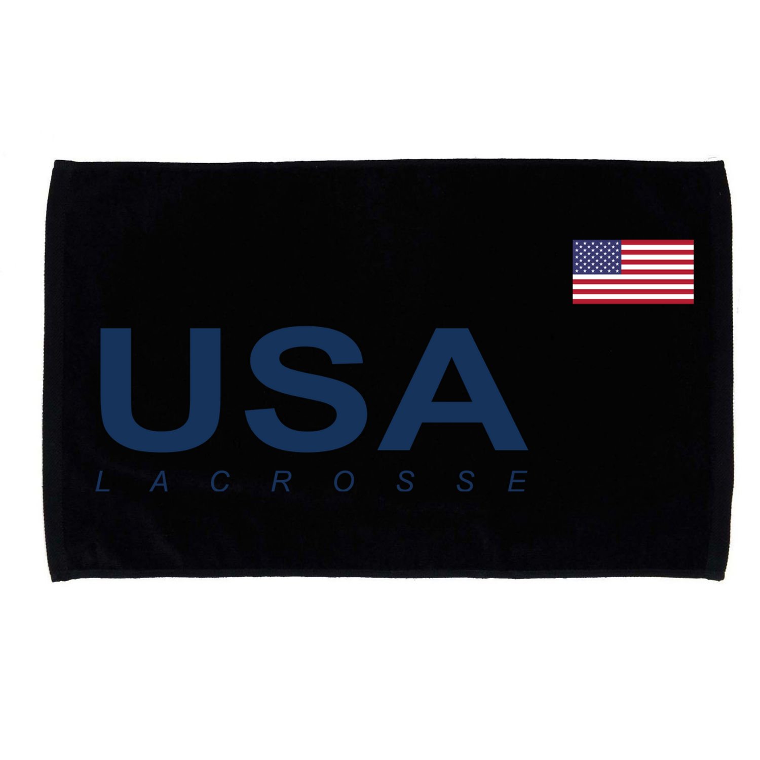 Usa Lacrosse Flag Gift Microfiber Hand Towel