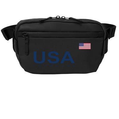 Usa Lacrosse Flag Gift Crossbody Pack