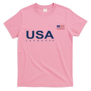 Usa Lacrosse Flag Gift T-Shirt