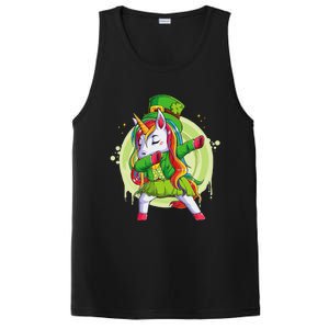 Unicorn Leprechaun Hat Costume Dabbing Dance PosiCharge Competitor Tank