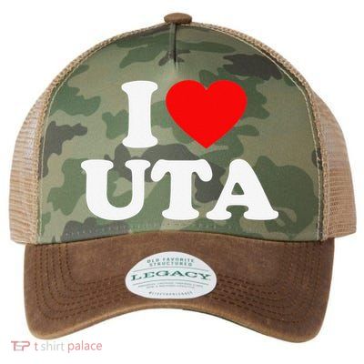 UTA Love Heart College University Alumni Legacy Tie Dye Trucker Hat