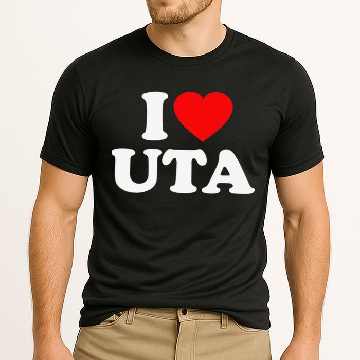 UTA Love Heart College University Alumni Cooling Performance Crew T-Shirt