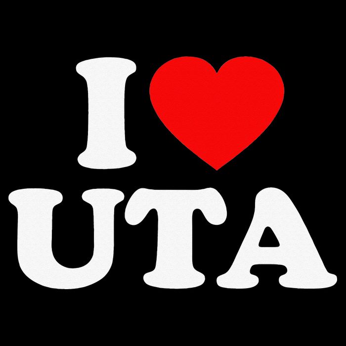 UTA Love Heart College University Alumni Cooling Performance Crew T-Shirt