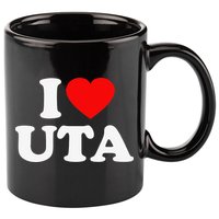 UTA Love Heart College University Alumni 11oz C Handle Ceramic Mug