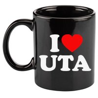 UTA Love Heart College University Alumni 11oz C Handle Ceramic Mug