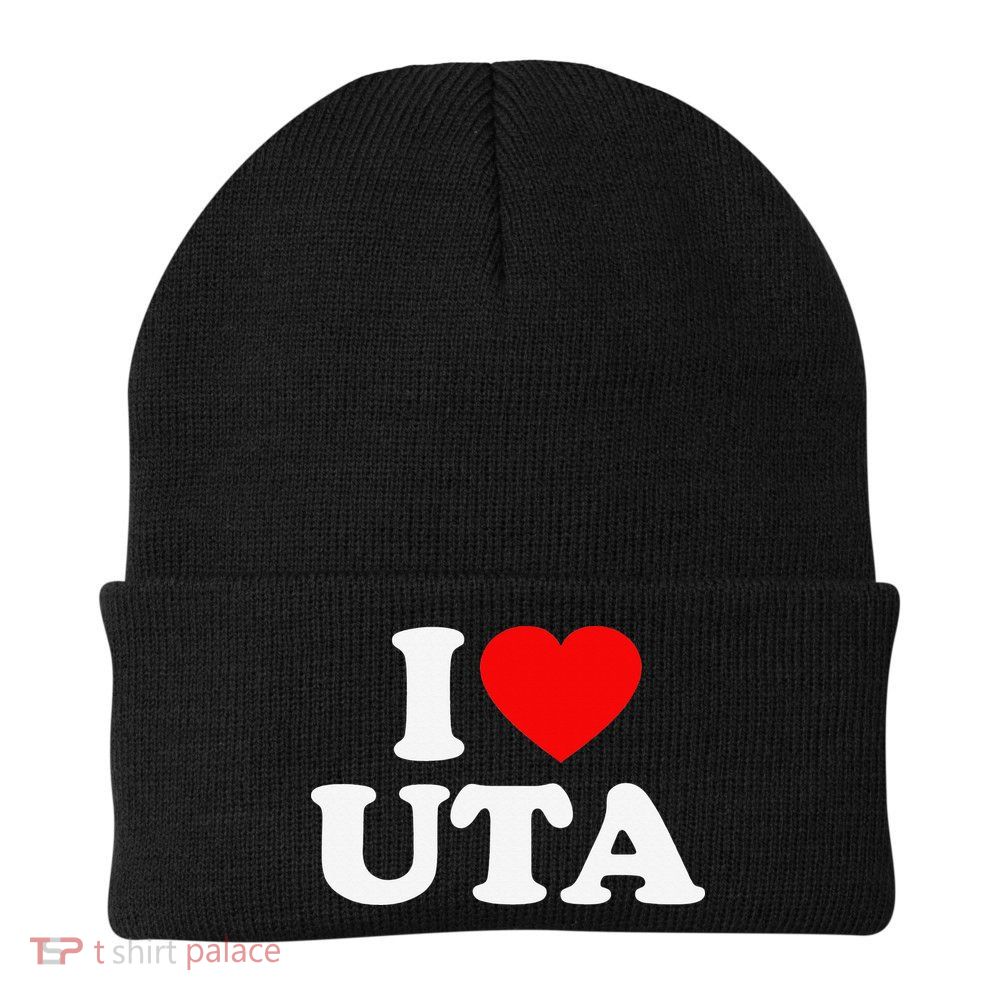 UTA Love Heart College University Alumni Beanie