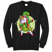 Unicorn Leprechaun Hat Costume Dabbing Dance Sweatshirt