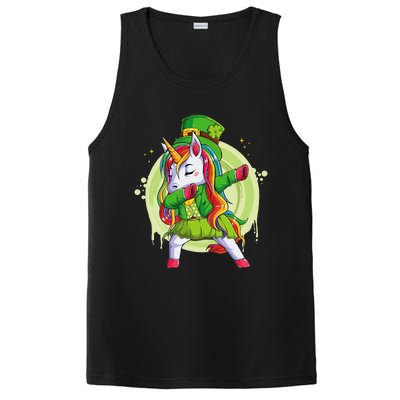 Unicorn Leprechaun Hat Costume Dabbing Dance PosiCharge Competitor Tank