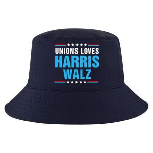 Unions Loves Harris Walz Uaw For Kamala Cool Comfort Performance Bucket Hat