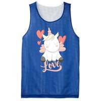 Unicorn Love Heart Valentine's Day Gift Gift Mesh Reversible Basketball Jersey Tank