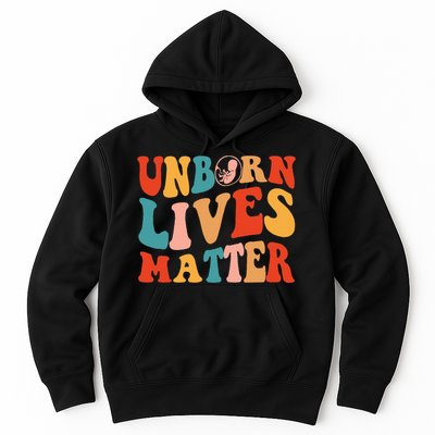 Unborn Lives Matter Anti Rights Prolife Hoodie