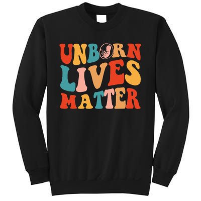 Unborn Lives Matter Anti Rights Prolife Sweatshirt