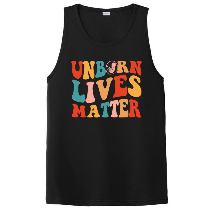 Unborn Lives Matter Anti Rights Prolife PosiCharge Competitor Tank