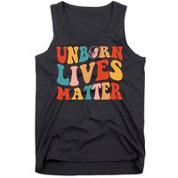 Unborn Lives Matter Anti Rights Prolife Tank Top