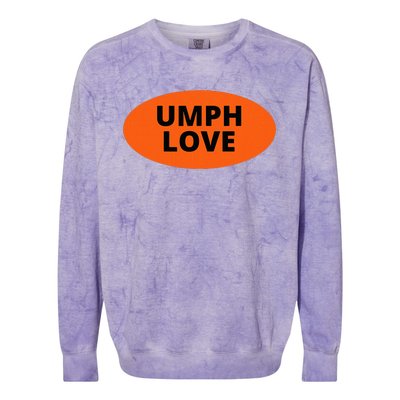 Umph Love Midwest Jamband Concert Sticker Colorblast Crewneck Sweatshirt