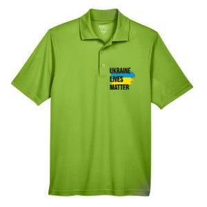 Ukraine Lives Matter Men's Origin Performance Pique Polo