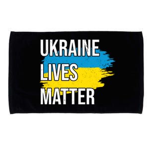 Ukraine Lives Matter Microfiber Hand Towel