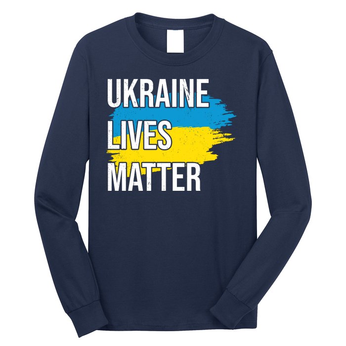 Ukraine Lives Matter Long Sleeve Shirt