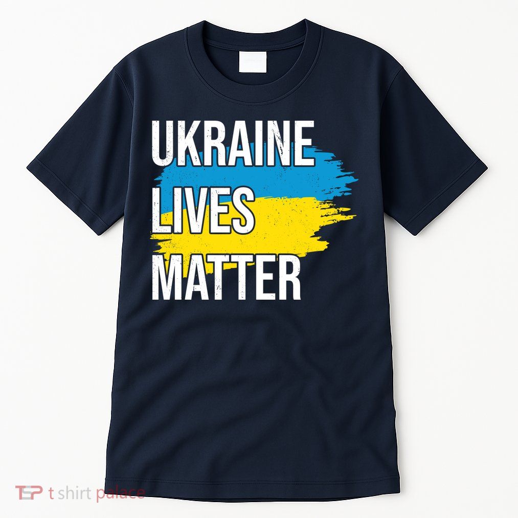 Ukraine Lives Matter Tall T-Shirt