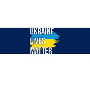 Ukraine Lives Matter Bumper Sticker