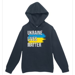 Ukraine Lives Matter Urban Pullover Hoodie