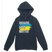 Ukraine Lives Matter Urban Pullover Hoodie