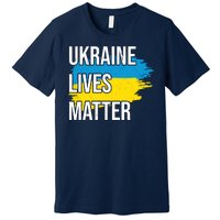 Ukraine Lives Matter Premium T-Shirt