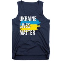 Ukraine Lives Matter Tank Top