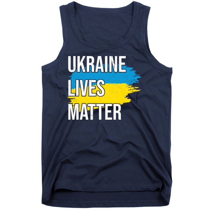 Ukraine Lives Matter Tank Top