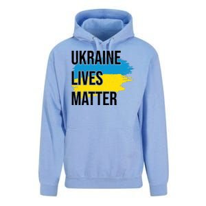 Ukraine Lives Matter Unisex Surf Hoodie