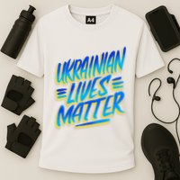 Ukrainian Lives Matter Cooling Performance Crew T-Shirt