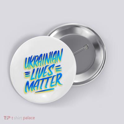 Ukrainian Lives Matter Button