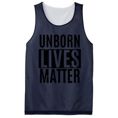 Unborn Lives Matter Antiabortion ProLife Fetus T Mesh Reversible Basketball Jersey Tank