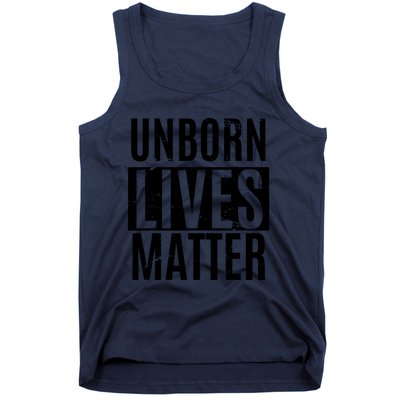 Unborn Lives Matter Antiabortion ProLife Fetus T Tank Top