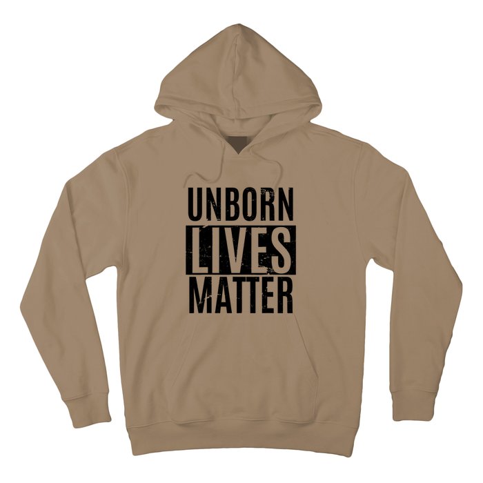 Unborn Lives Matter Antiabortion ProLife Fetus T Hoodie