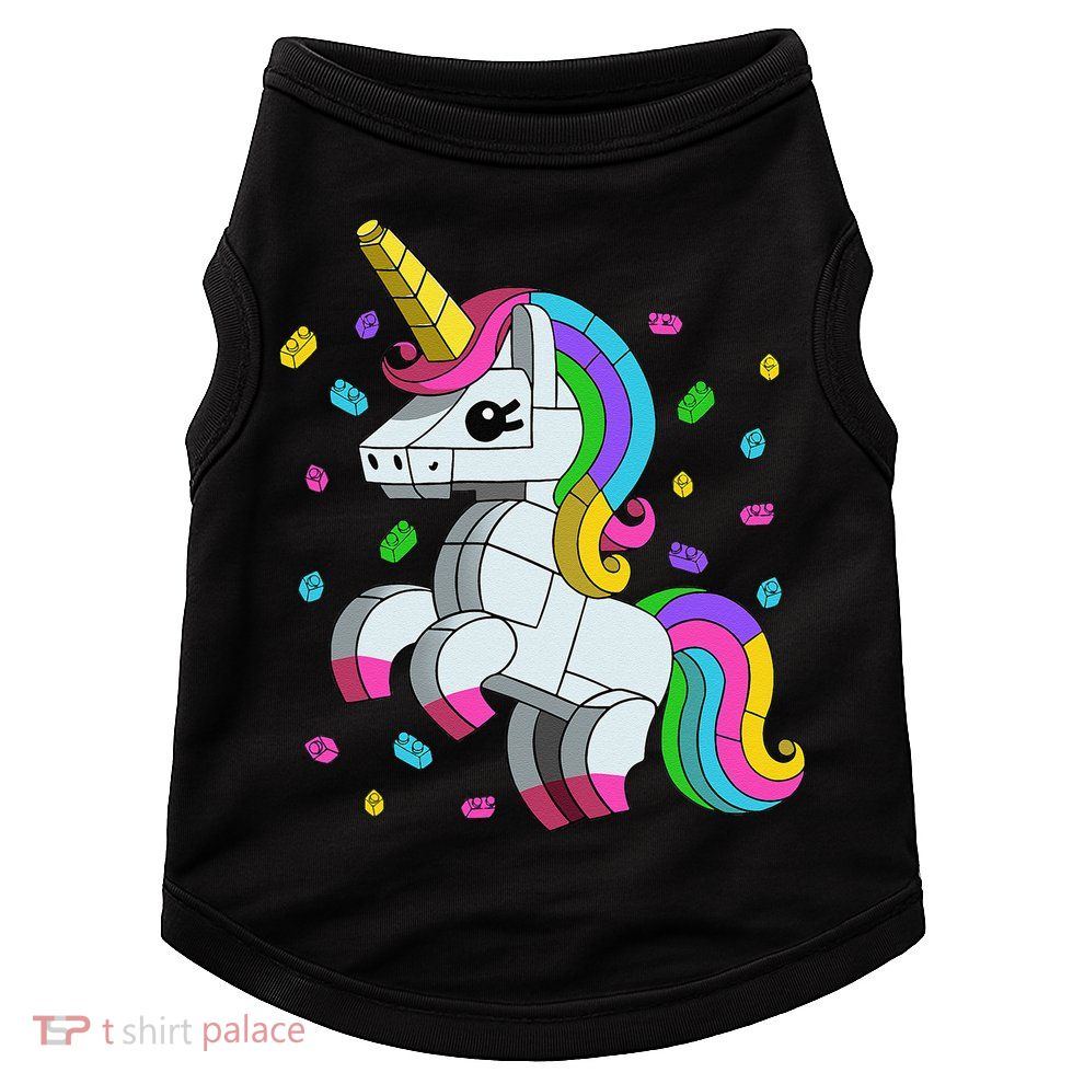 Unicorn Lover Master Builder Bricks Blocks Toy Gift Doggie Tank
