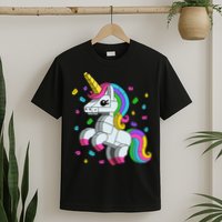 Unicorn Lover Master Builder Bricks Blocks Toy Gift T-Shirt