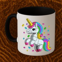 Unicorn Lover Master Builder Bricks Blocks Toy Gift Mug