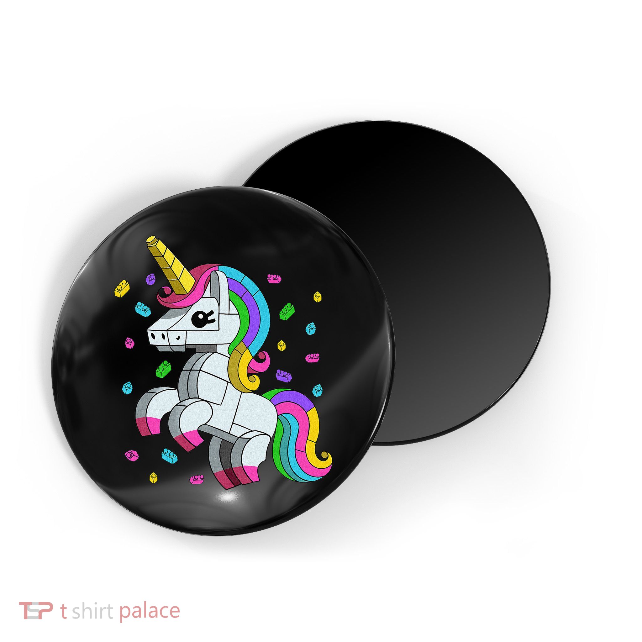 Unicorn Lover Master Builder Bricks Blocks Toy Gift Magnet