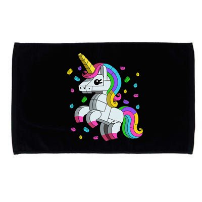 Unicorn Lover Master Builder Bricks Blocks Toy Gift Microfiber Hand Towel
