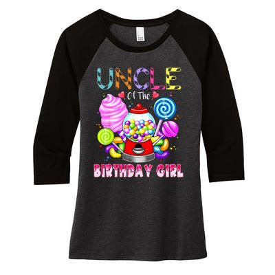 Unicorn Lover Master Builder Bricks Building Blocks Women's Tri-Blend 3/4-Sleeve Raglan Shirt