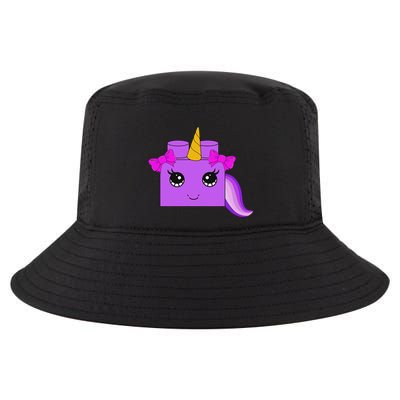 Unicorn Lover Master Builder Block Brick Building Girl Cool Comfort Performance Bucket Hat