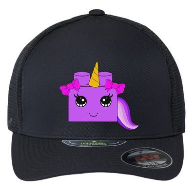 Unicorn Lover Master Builder Block Brick Building Girl Flexfit Unipanel Trucker Cap