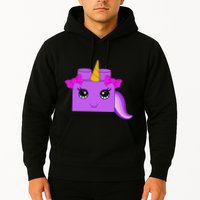 Unicorn Lover Master Builder Block Brick Building Girl Hoodie