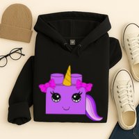 Unicorn Lover Master Builder Block Brick Building Girl Hoodie