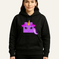 Unicorn Lover Master Builder Block Brick Building Girl Hoodie